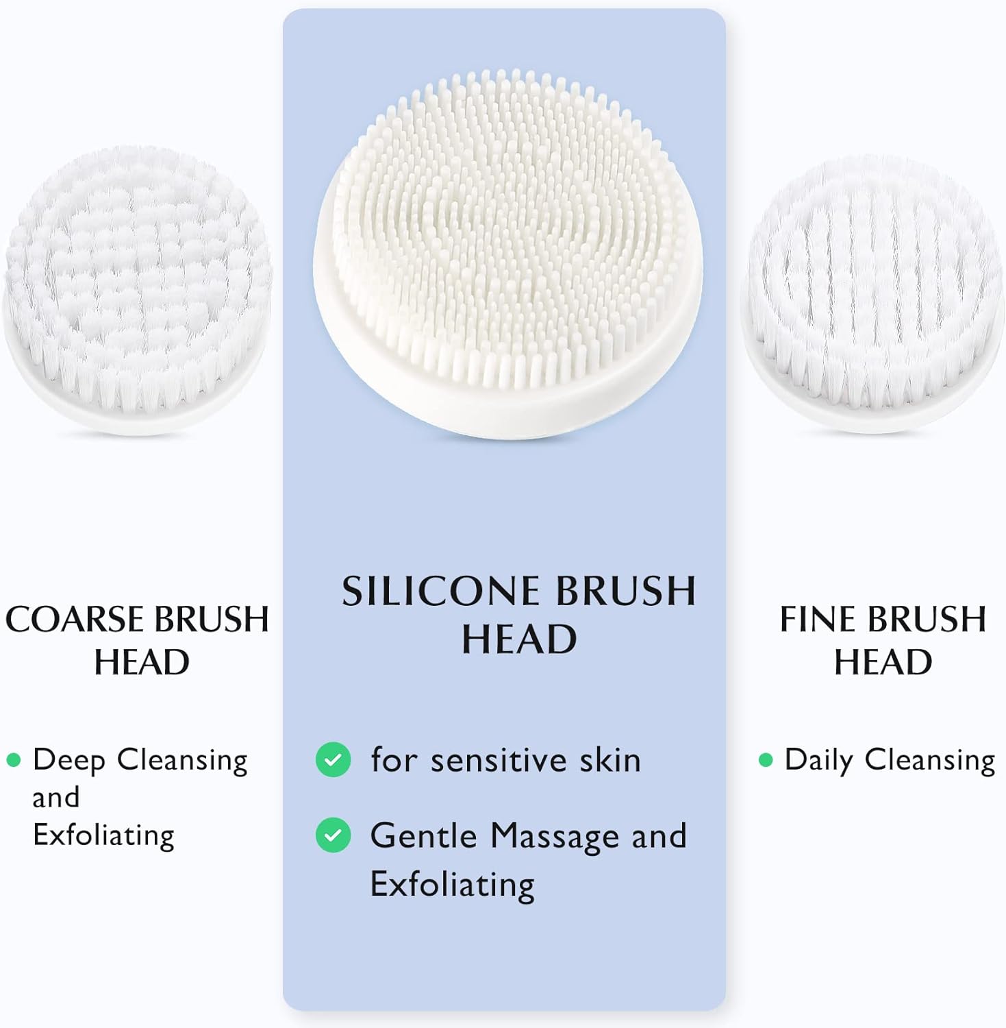 FBX13 3 IN 1 Facial Cleansing Brush
