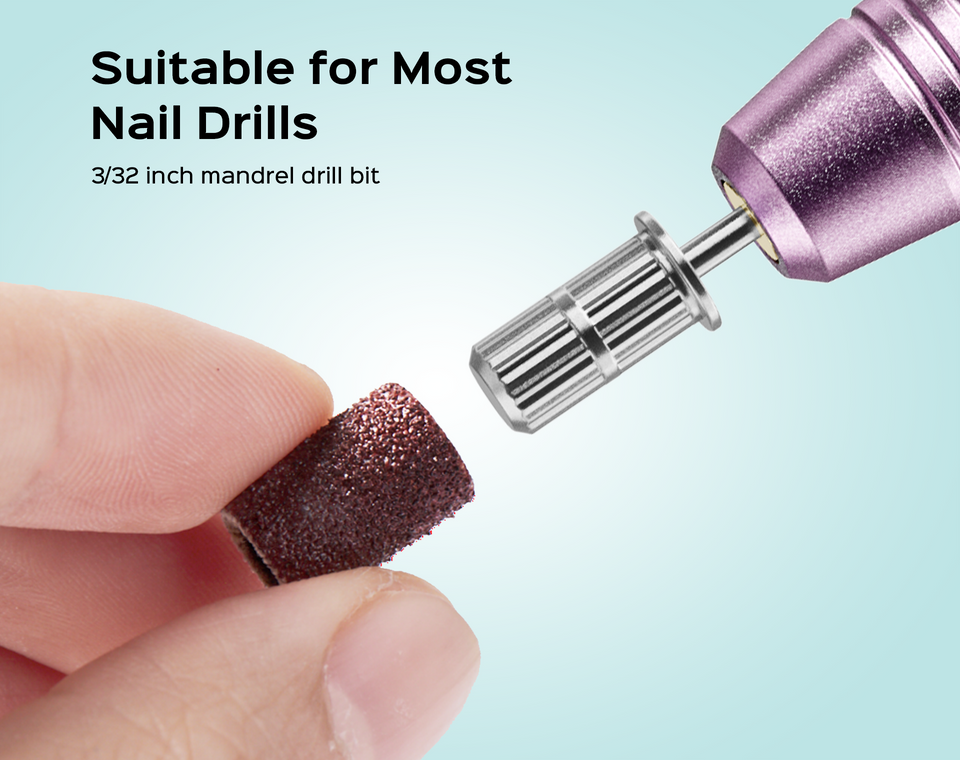 Sanding band and nail drill bit for electric nail drill img