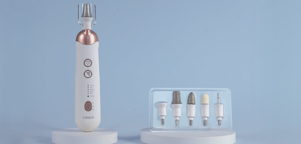 COSLUS C30 Electric Manicure & Pedicure Set - 5-in-1 Nail Care