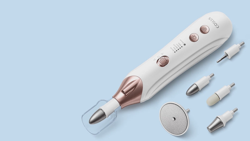 COSLUS C43 Rechargeable Manicure Pedicure Set - Upgraded Electric