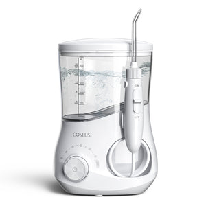 COSLUS E1 (RST5102) Countertop Water Flosser with 12 Pressure Settings
