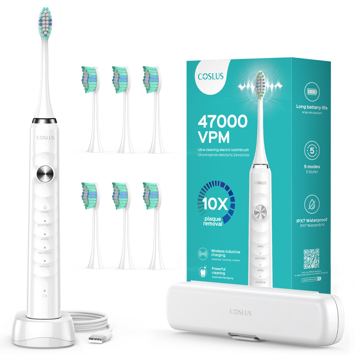 COSLUS CX40 Sonic Electric Toothbrush