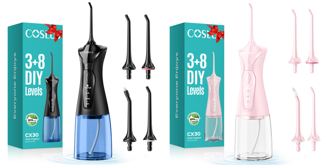 COSLUS CX30 Water Flosser Set