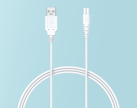 8-shaped port charging cable for dental flosser img