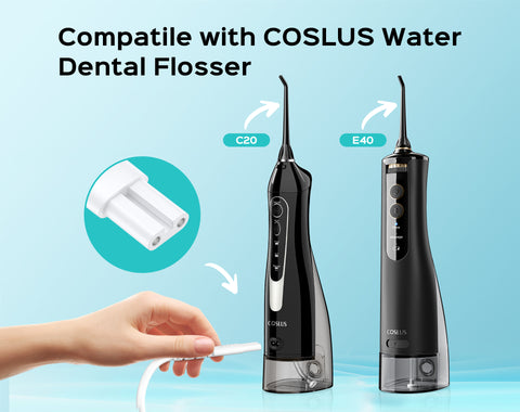 8-shaped port charging cable for dental flosser img
