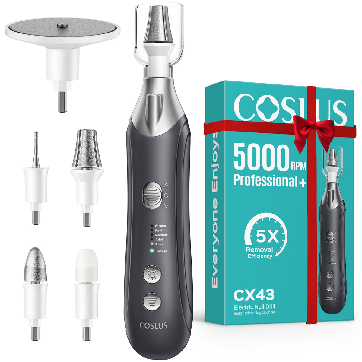 COSLUS CX43 (END10) Professional Manicure Pedicure Kit