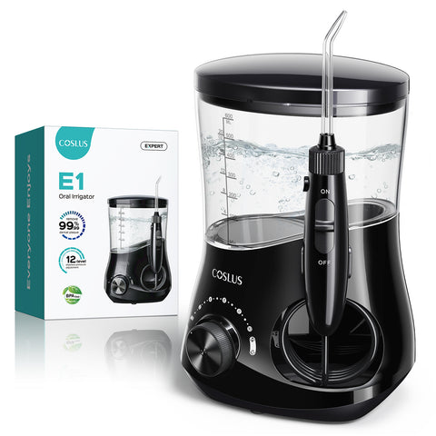 COSLUS E1 (RST5102) Countertop Water Flosser with 12 Pressure Settings img