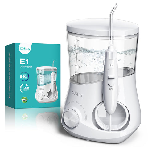 COSLUS E1 (RST5102) Countertop Water Flosser with 12 Pressure Settings img