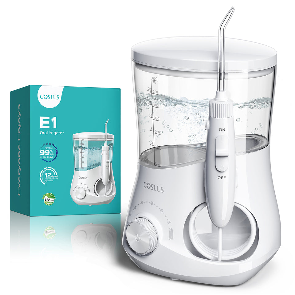 COSLUS E1 (RST5102) Countertop Water Flosser with 12 Pressure Settings img