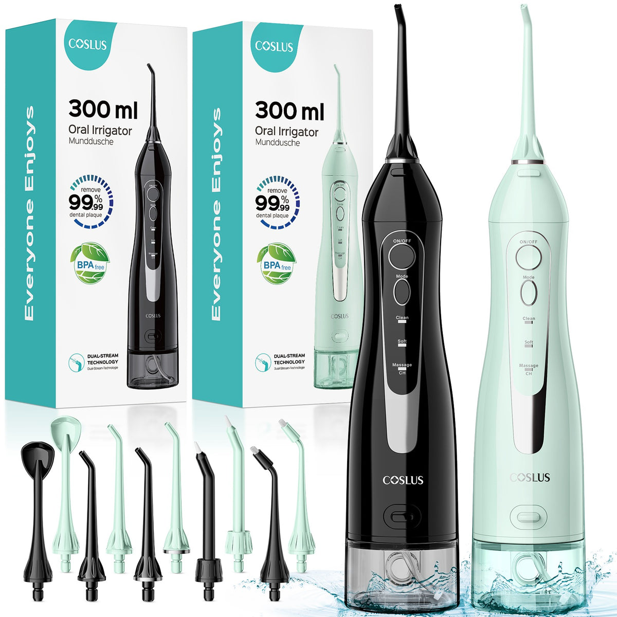 COSLUS CX20 2-pack Toothbrush