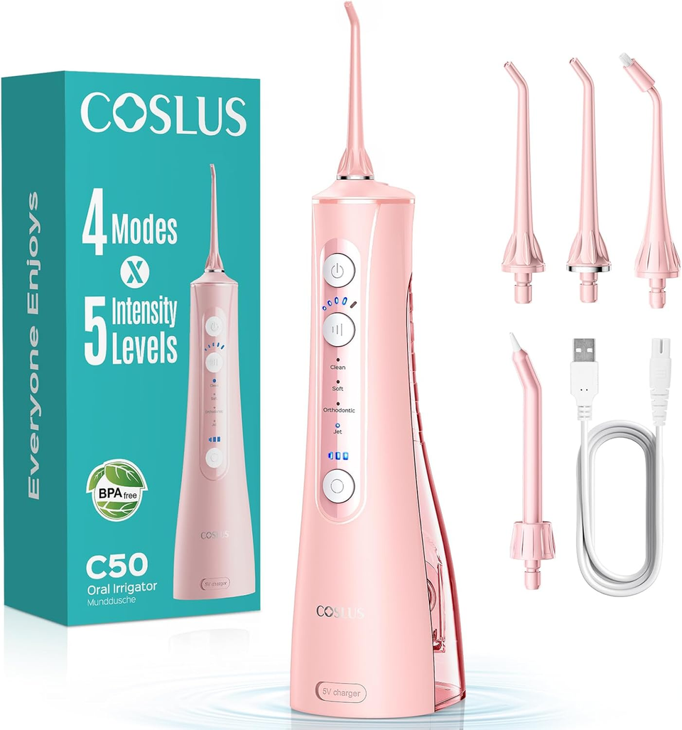 COSLUS C50 Water Flosser | Complete Mouth Clean img