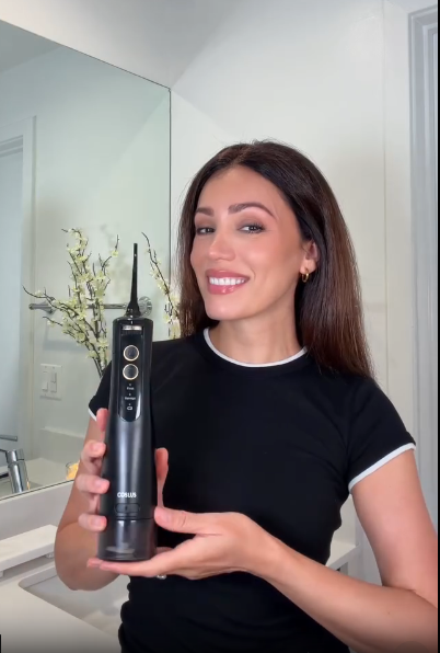 COSLUS E40 10-Level Dial Pressure Control Cordless Water Flosser