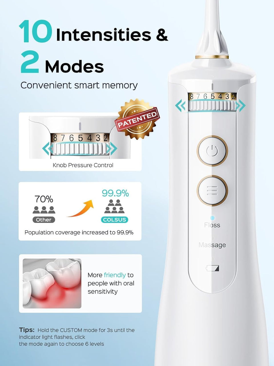 COSLUS EX40 Oral Irrigator img