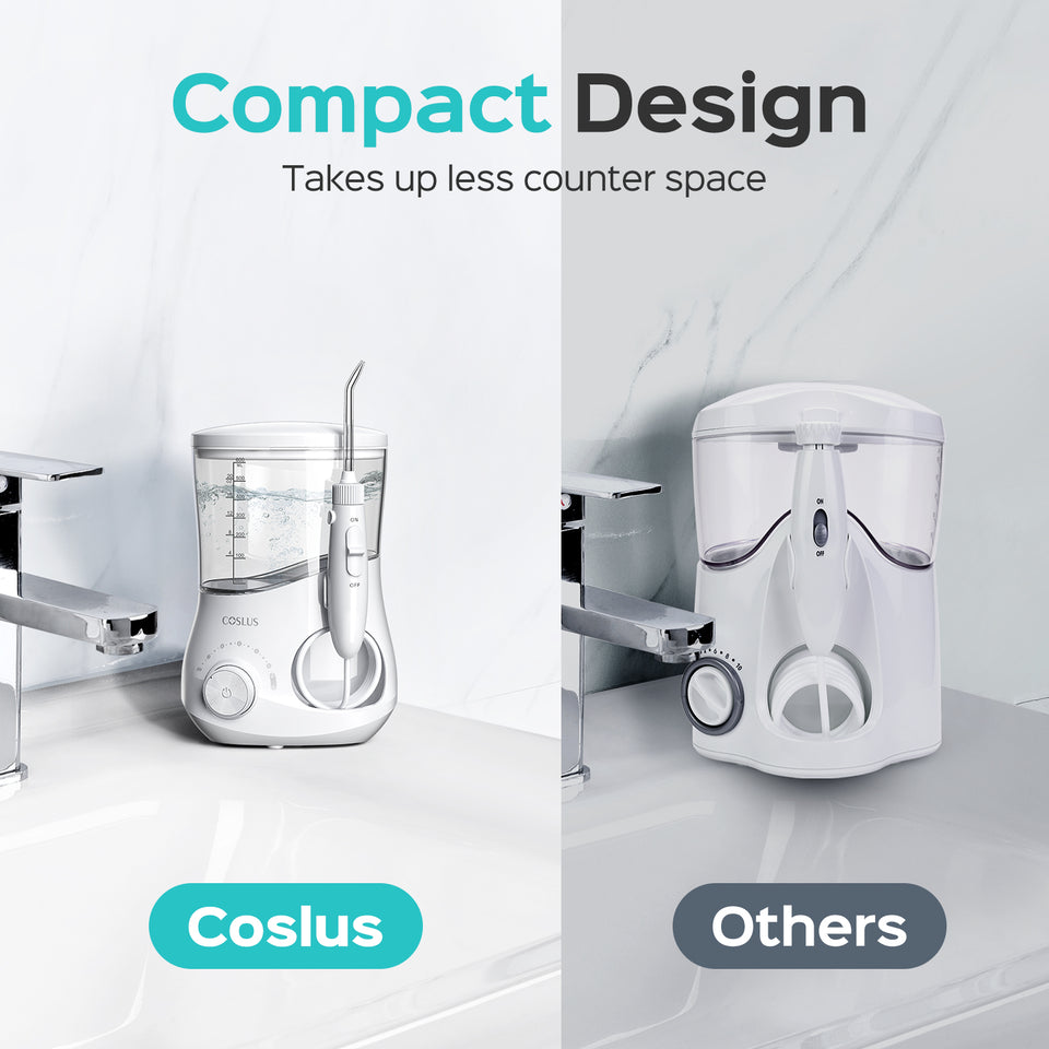 COSLUS E1 (RST5102) Countertop Water Flosser with 12 Pressure Settings img