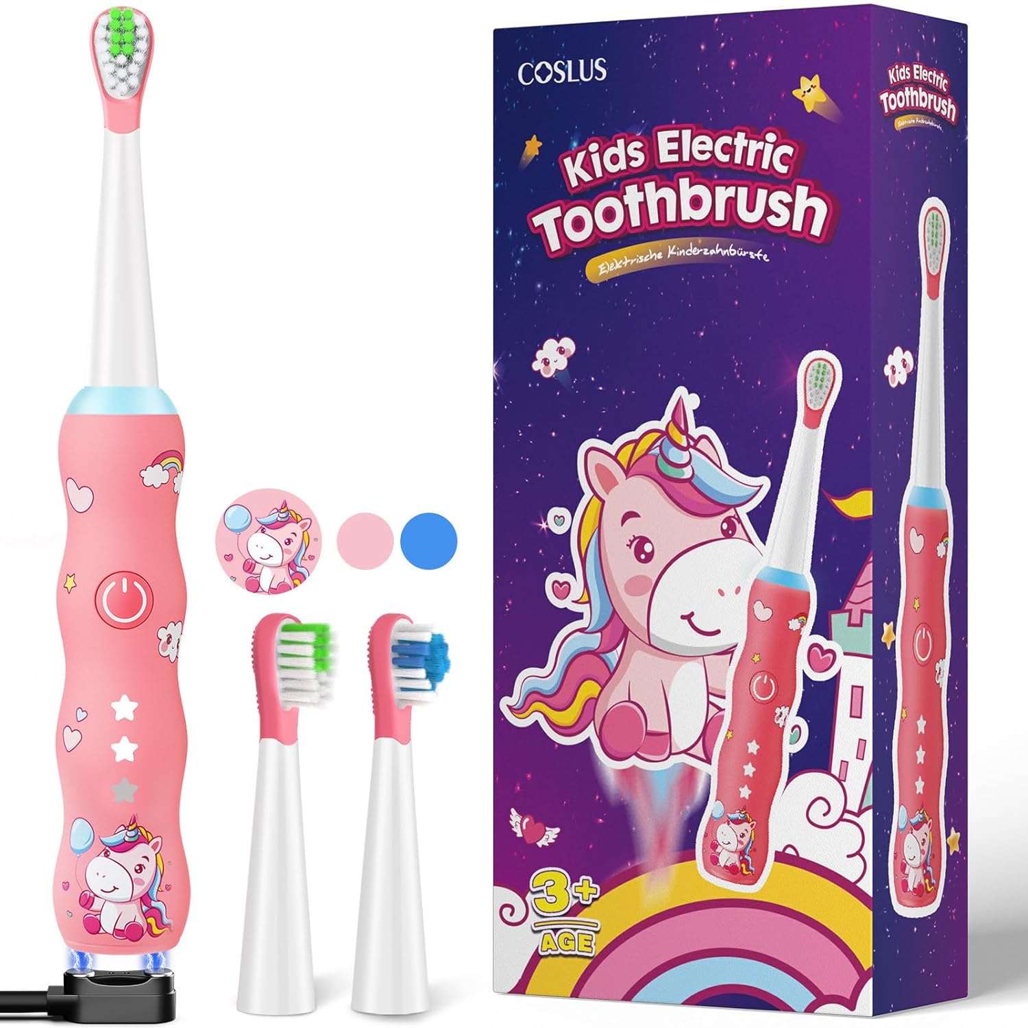 D603 Kids Electric Toothbrush for Boys Girls