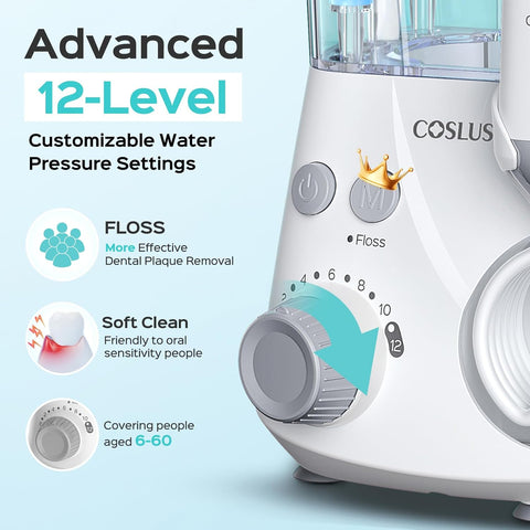 COSLUS EX2 Water Flosser Counter img