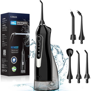 F5020E Water Dental Flosser 300ML Upgraded with Child Mode