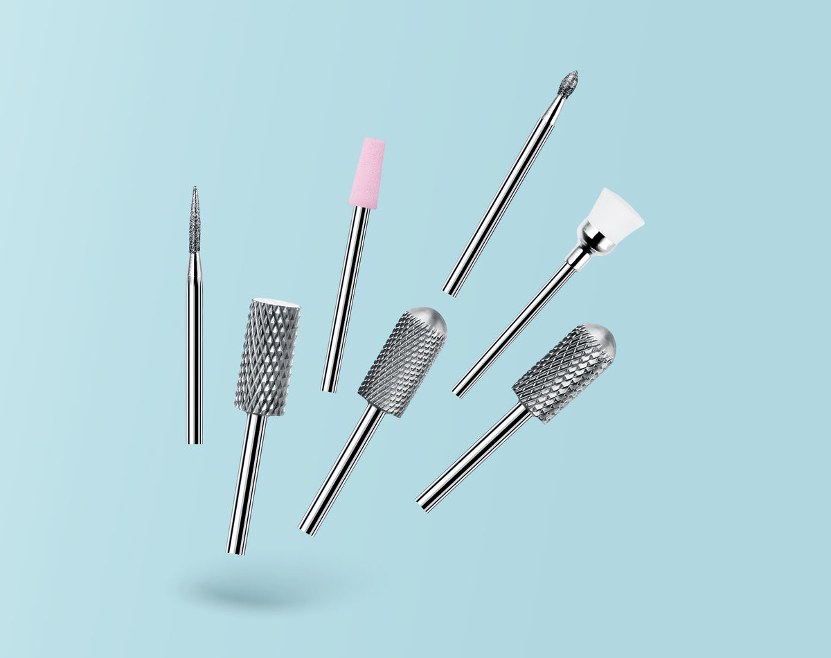 COSLUS Nail Drill Bits Set 7pcs