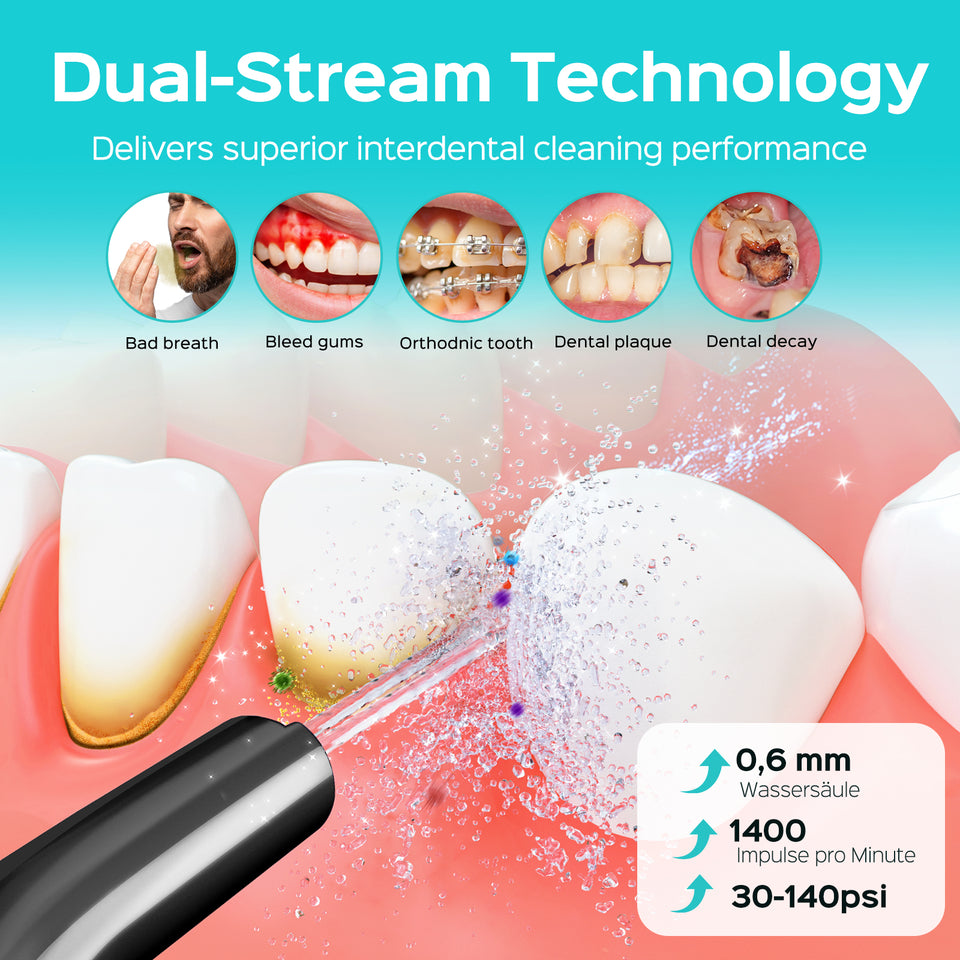 COSLUS C50 Comfort-Control Cordless Water Flosser img