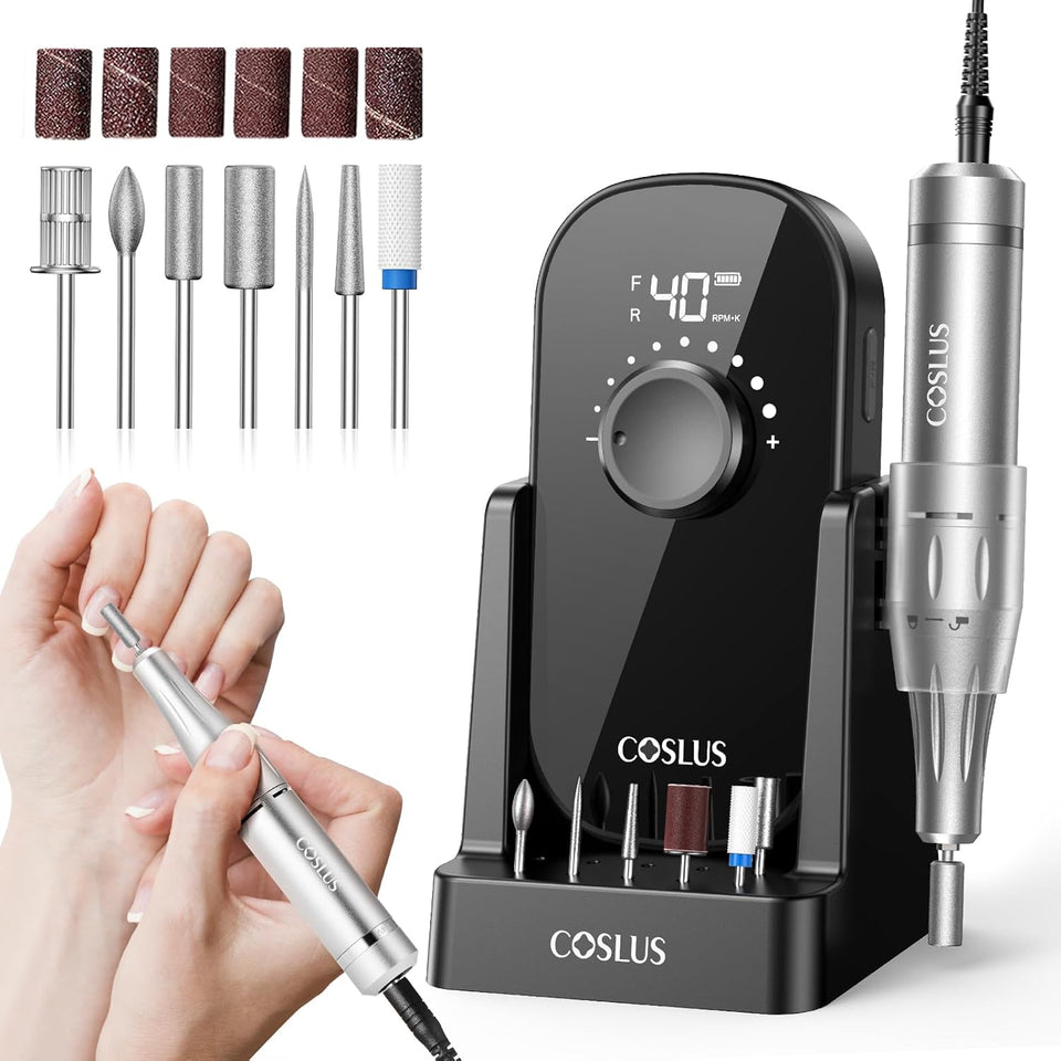 COSLUS (E51) Rechargeable Electric Nail Drill img