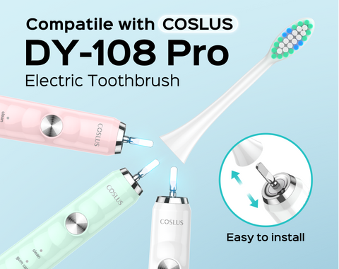 DY-108 Pro Electric Toothbrush Replacement img