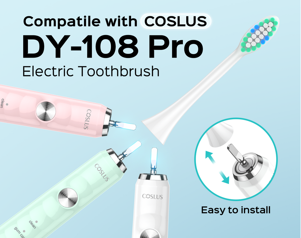 DY-108 Pro Electric Toothbrush Replacement img