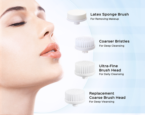 Facial Cleansing Brush Heads img