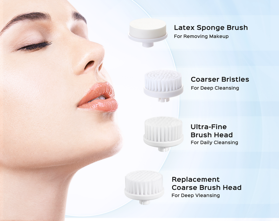 Facial Cleansing Brush Heads img