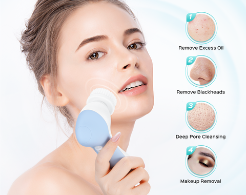 FBX13 3 IN 1 Facial Cleansing Brush img
