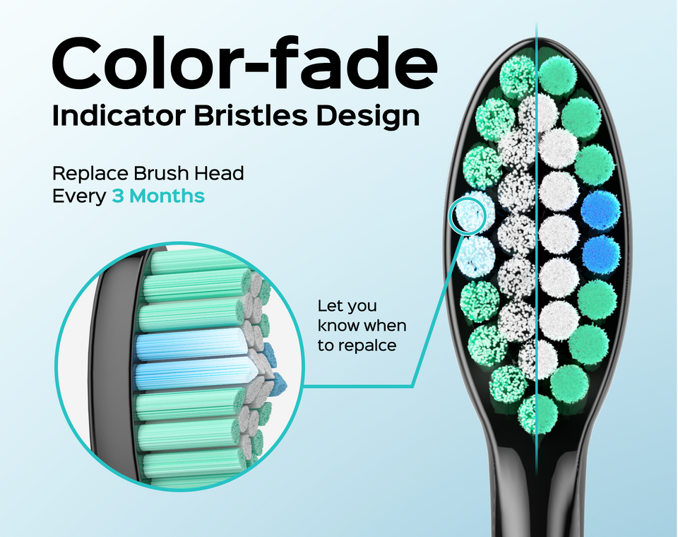 DY-108 Pro Electric Toothbrush Replacement img