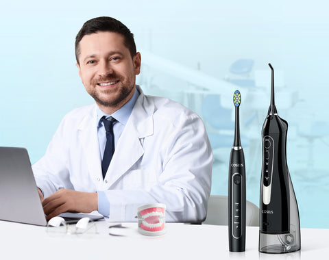 (C20&C41) Electronic Oral Irrigator & Toothbrush Set img