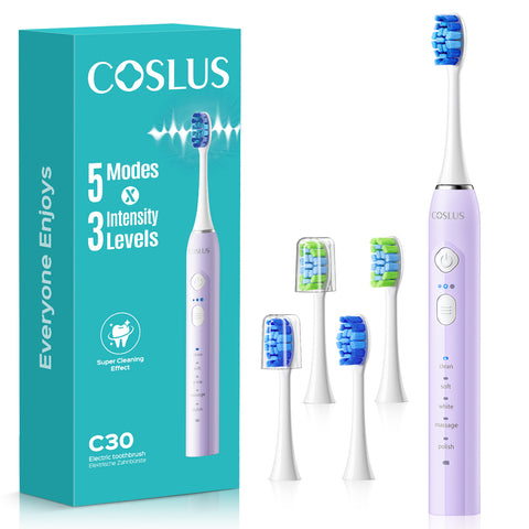 COSLUS C30 Sonic Electric Toothbrush for Adults img