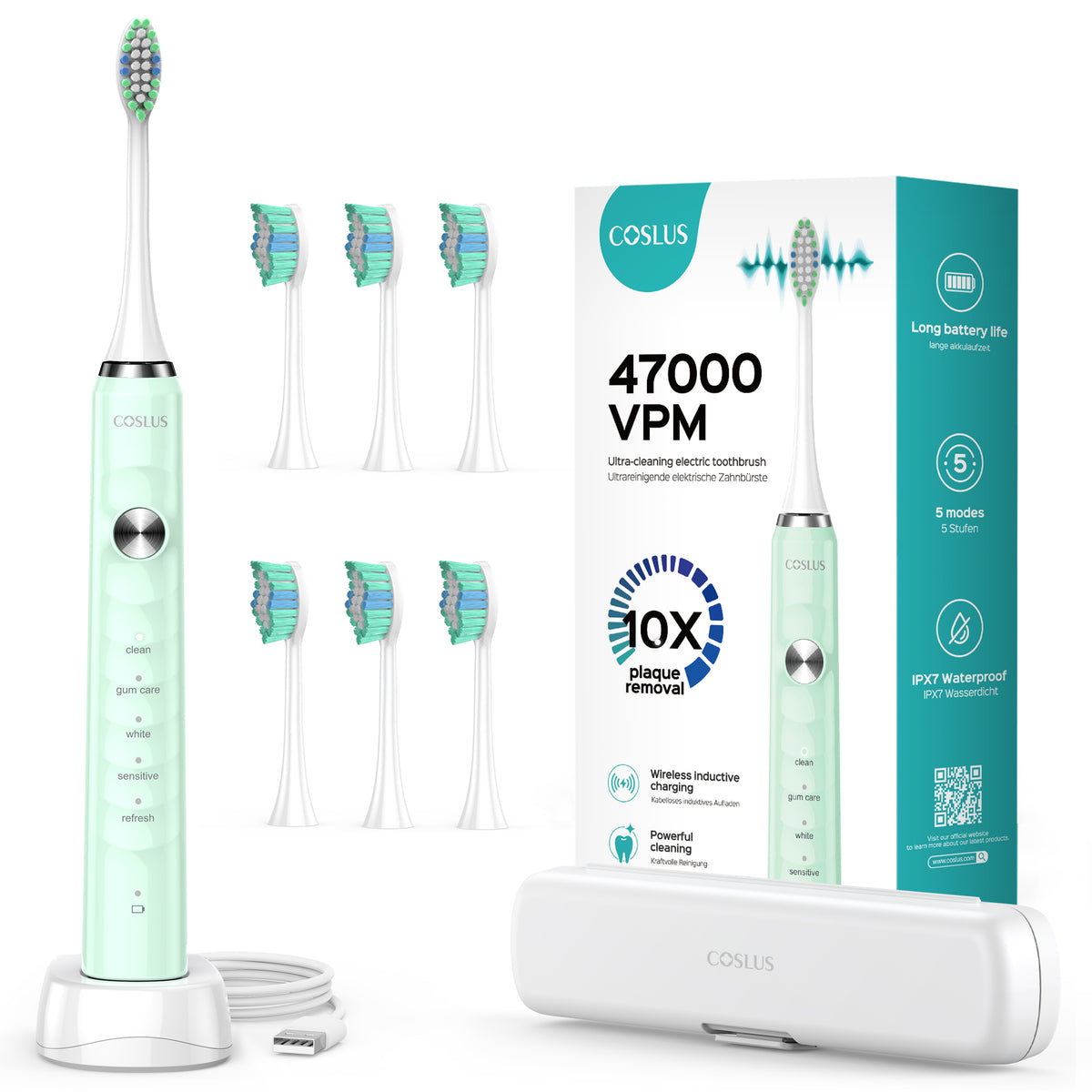 COSLUS CX40 Sonic Electric Toothbrush