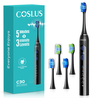 COSLUS C30 Sonic Electric Toothbrush for Adults