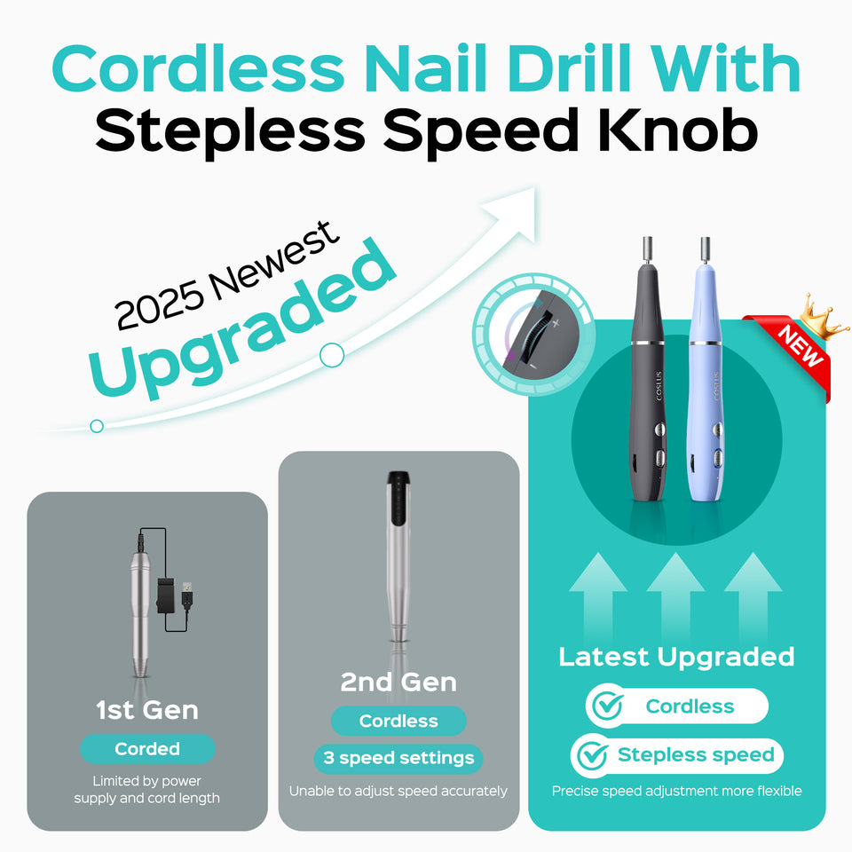 COSLUS CX42 Cordless Electric Nail Drill img