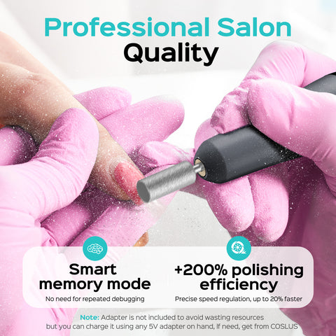 COSLUS CX42 Cordless Electric Nail Drill img