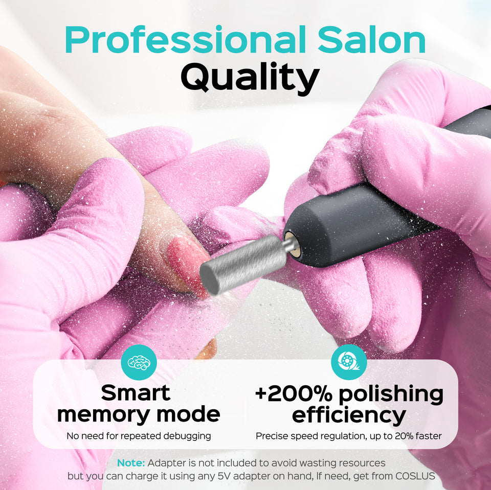 COSLUS CX42 Cordless Electric Nail Drill img