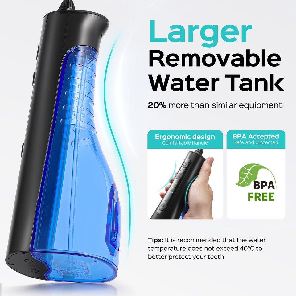COSLUS water flosser reservoir cleaning mold removal bottle brush