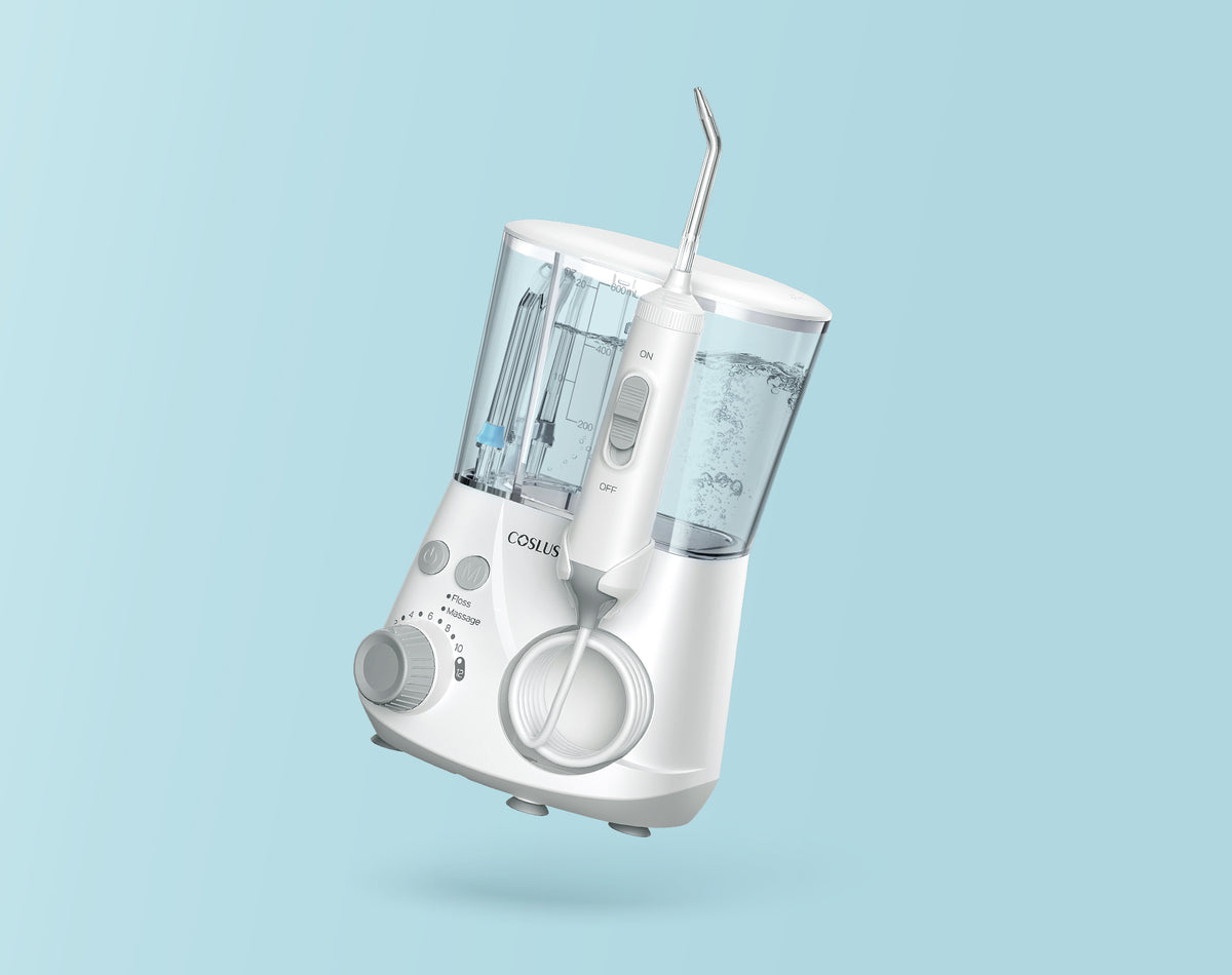 COSLUS E2 Dual-Mode Professional Countertop Water Flosser