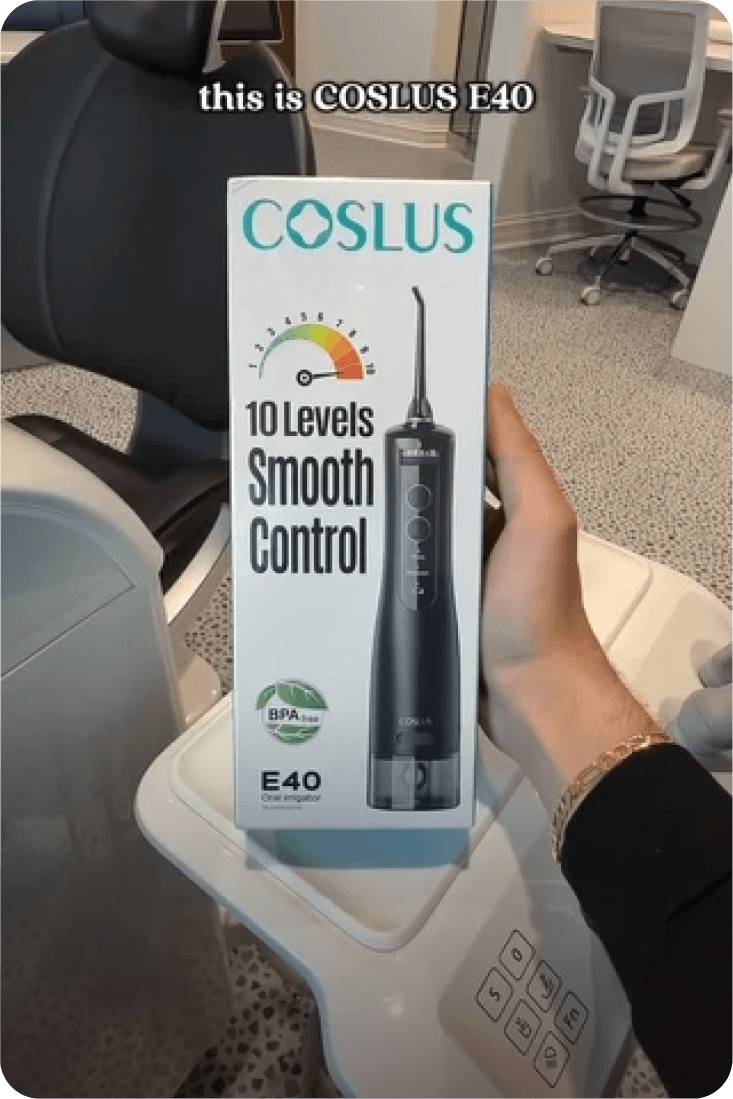 COSLUS E40 real user moment 12