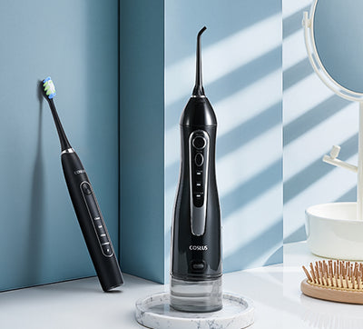 Waterproof eletronic oral irrigator and teethbrush set