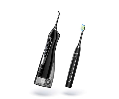 Waterproof eletronic oral irrigator and teethbrush set
