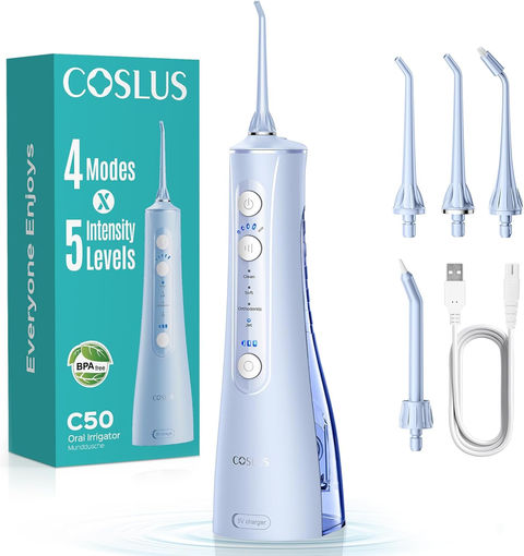 COSLUS C50 Water Flosser | Complete Mouth Clean img