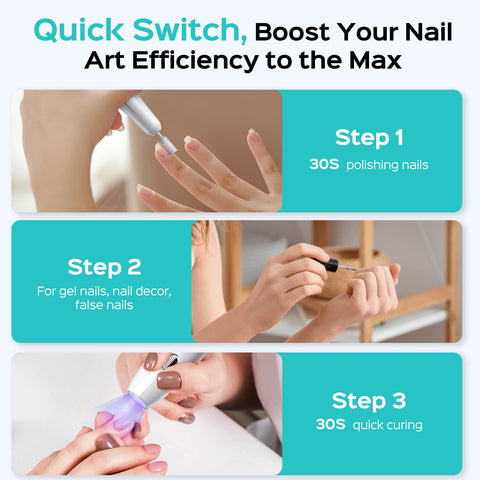 COSLUS CX41 Professional Manicure Pedicure Kit img