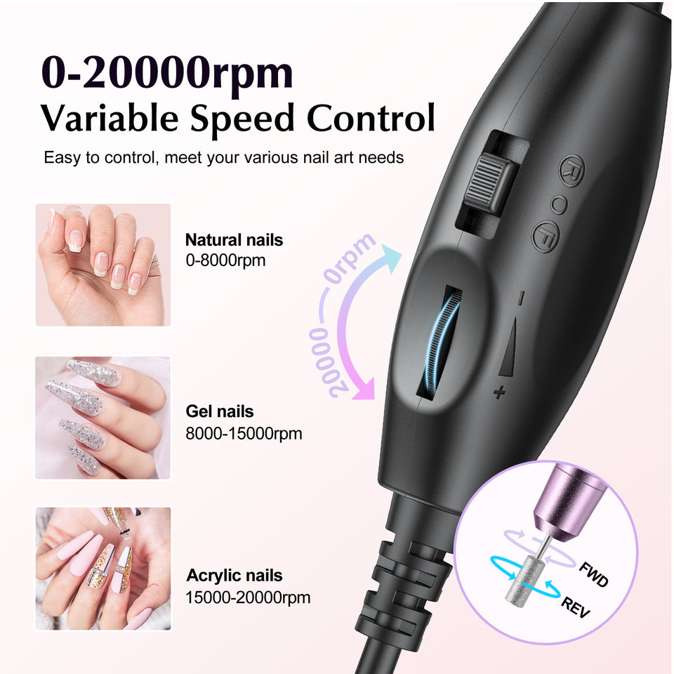 COSLUS  CX40 Electric Manicure Pedicure Kit img