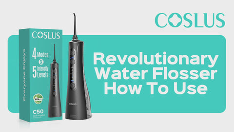 COSLUS C50 Water Flosser | Complete Mouth Clean img