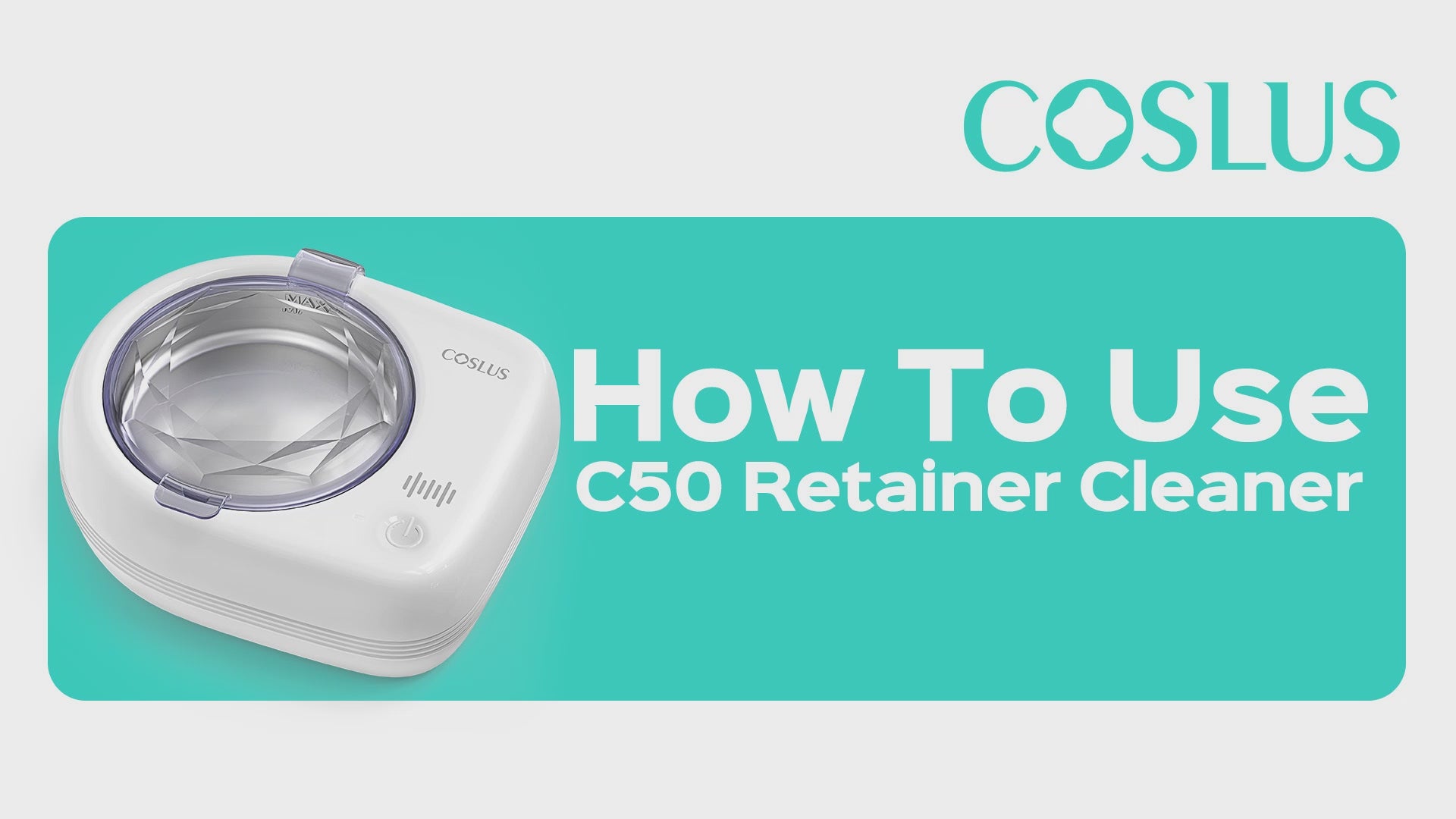 COSLUS C50 Ultrasonic Cleaner