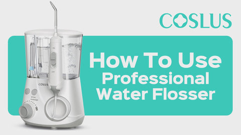 COSLUS E2 Countertop Water Flosser for Family img