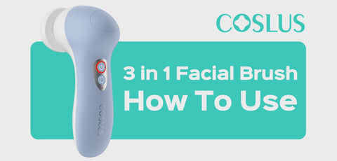 COSLUS FB04 3 IN 1 Facial Cleansing Brush img
