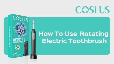 COSLUS C60 Rotating Electric Toothbrush img